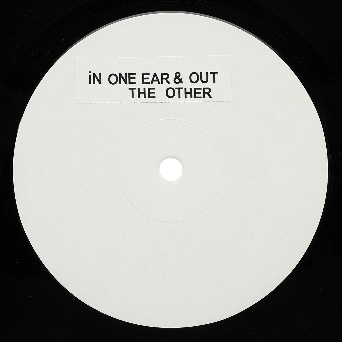 Headache - One Ear Out & The Other 12" Vinyl